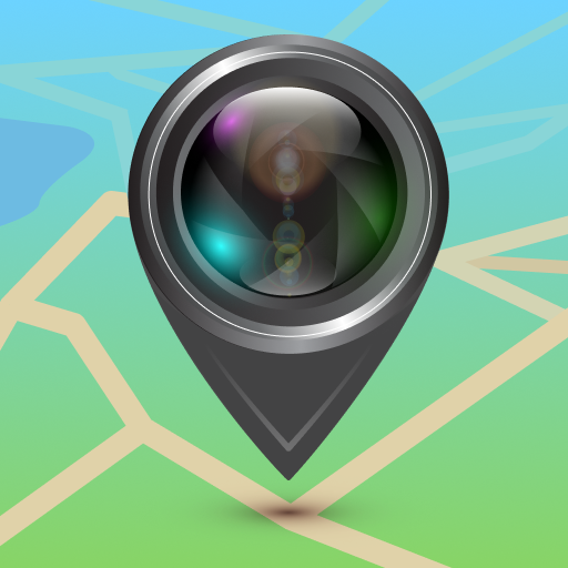 GPS Geotag Photos & Camera Map icon